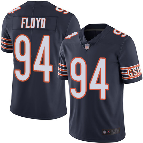 Chicago Bears Limited Navy Blue Men Leonard Floyd Home Jersey NFL Football #94 Vapor Untouchable->nfl t-shirts->Sports Accessory